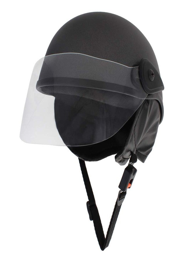 Western Era Stylish Half Face Helmet for Kids || Baby Safety and Comfort || (3-12 Years) (Grey Matte) - Image 3
