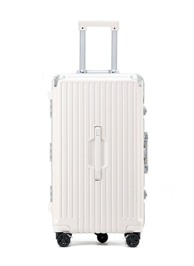NKX Premium Expandable Aluminum Frame ABS & PC Suitcase With USB charging port and C type and 5 wheel,24 Inch  - Image 1