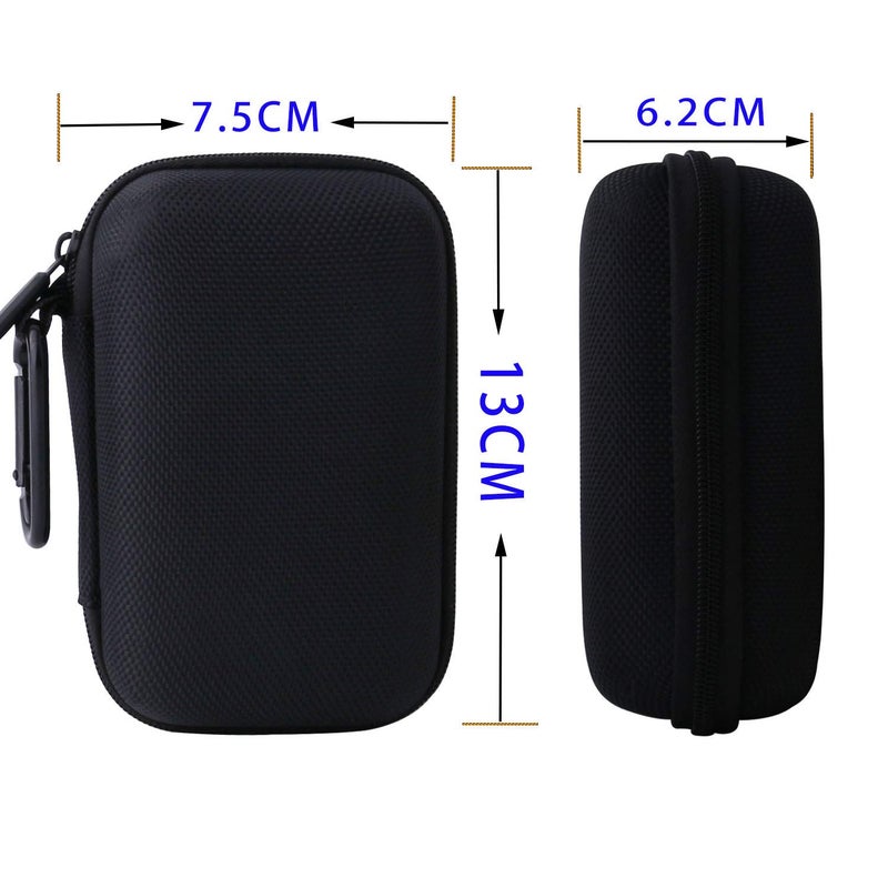 WERJIA Hard Carrying Case for Olympus Tough TG-7/TG-6/ TG-5/TG-4 Digital Camera Case (Storage case, Black) - Image 4