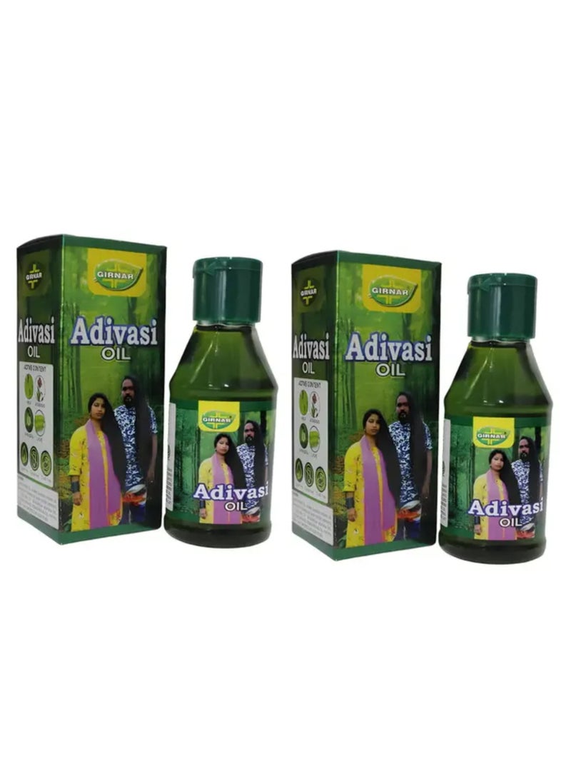 Adivasi Hair Oil Original Herbal Oil For Hair Growth, Hair Fall Control, For Women And Men,100 *2ml