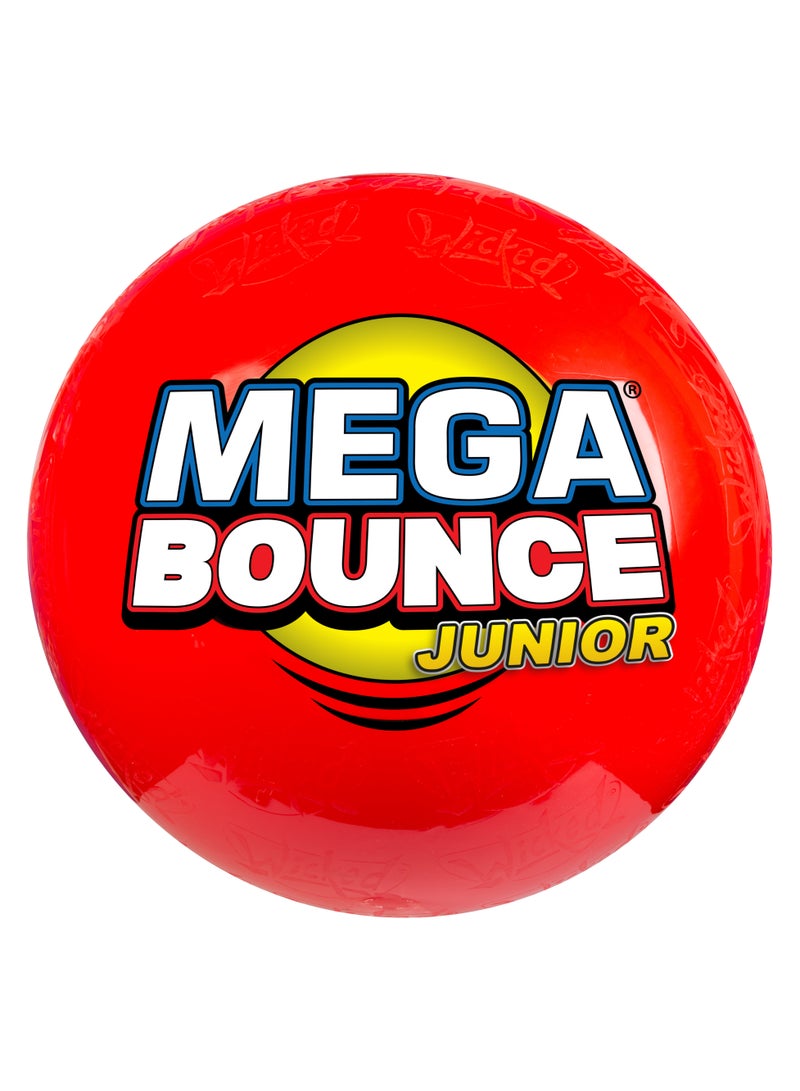 Wicked Mega Bounce Junior 141cm, Assorted 1 Piece (Color May Vary) | Inflatable Ball | Includes Handy Foot Pump | Bouncing Ball for Beach, Park and Playground - Image 2