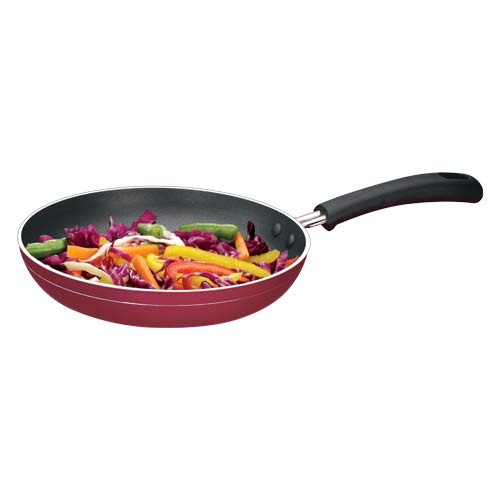 Premier Non Stick Fry Pan Royal 26cm - Red (Code-01947) | Superior Non-Stick Coating, Even Heat Distribution, Stylish Design, Versatile for All Cooktops, Dishwasher Safe, Comfortable Handle - Image 2