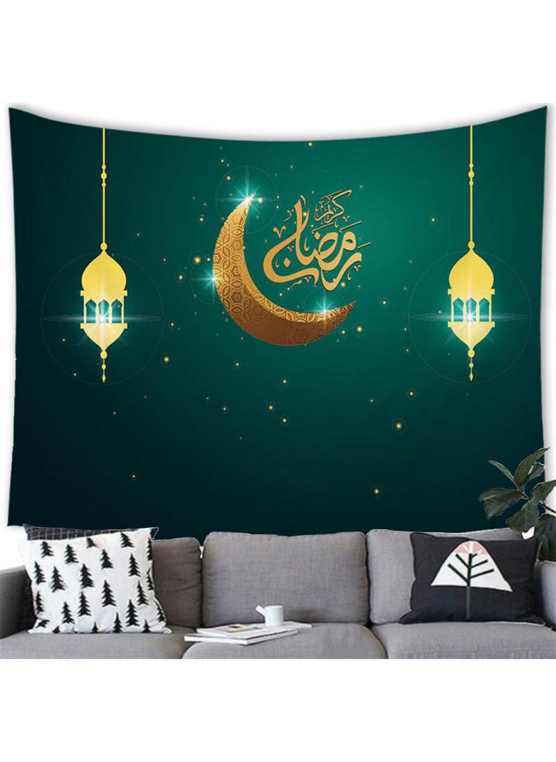 Bluejw 230x180cm Muhammed Ramadan Decorative Mural Tapestry  - Image 2