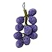 Marble Empire Grape Plush Toy Stuffed Fruit Plushies Grapes Ornaments Cute Car Accessories Rear View Mirror Hanging Decorations Purple - Image 2