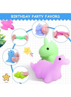 POKONBOY POKONBOY 30pcs Squishies Mochi Squishy Toys Mini Dinosaur Unicorn Squishy Stress Relief Toys Party Favors for Kids Classroom Prizes Easter Basket Stuffers for Boys and Girls Age 3  - Image 5