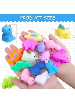 POKONBOY POKONBOY 30pcs Squishies Mochi Squishy Toys Mini Dinosaur Unicorn Squishy Stress Relief Toys Party Favors for Kids Classroom Prizes Easter Basket Stuffers for Boys and Girls Age 3  - Image 4