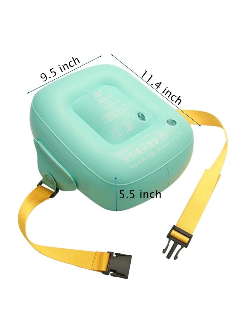 Inflatable Back Float Safety Swimming Bubble Adjustable Swim Belts Floaties Device for Kids Swim Floaties for Swimming Beginners Sports Pool Lesson