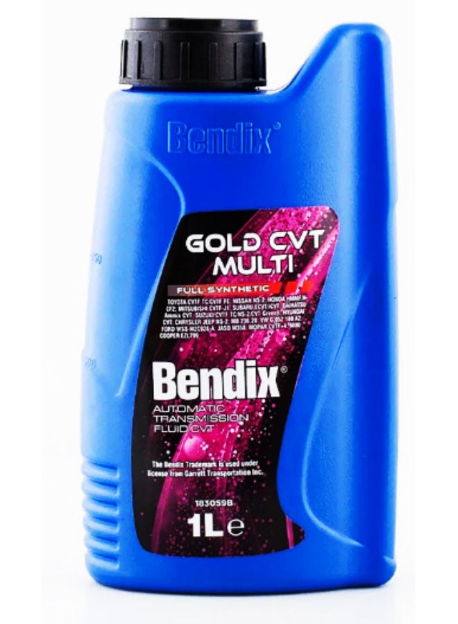 Bendix Gear oil  - 1L -  Full synthatic -CVT Multi Green
