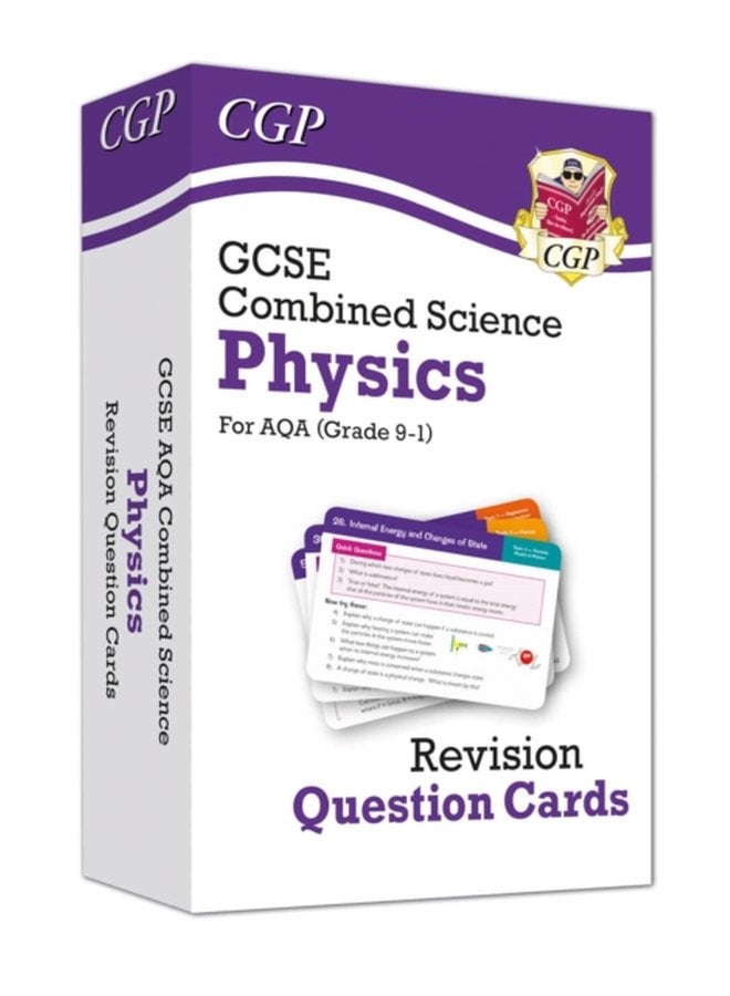 GCSE Combined Science Physics AQA Revision Question Cards - Hardback