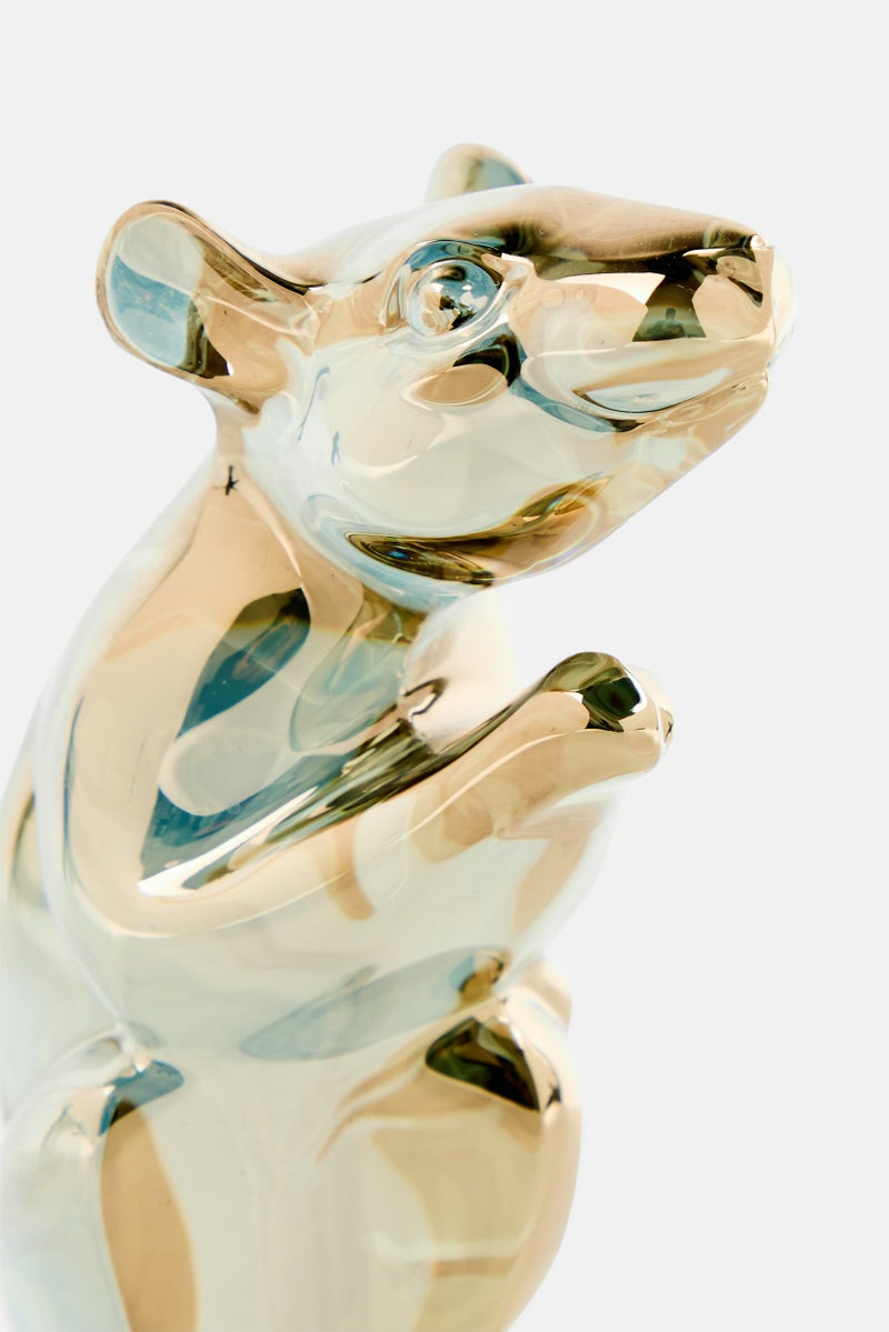 Baccarat Crystal Zodiac Gold Mouse 2020 Figure  - Image 4