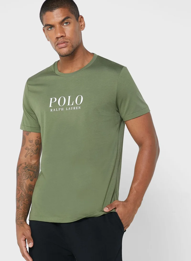 POLO RALPH LAUREN Logo Crew Neck T-Shirt