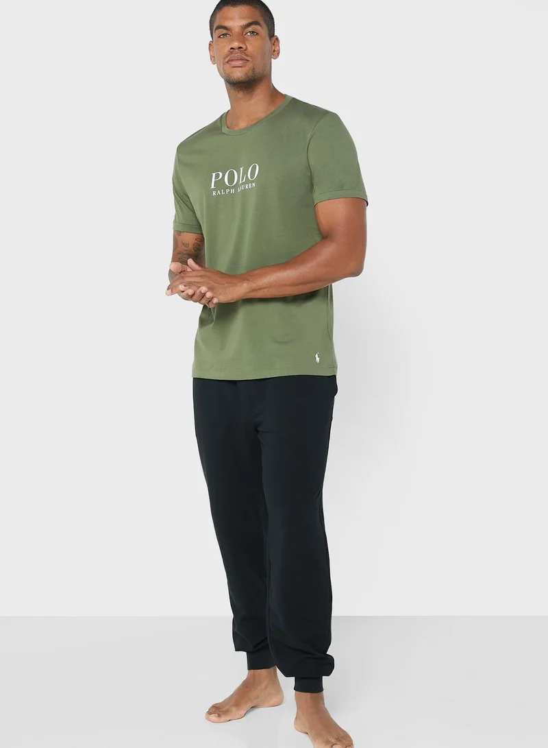 POLO RALPH LAUREN Logo Crew Neck T-Shirt