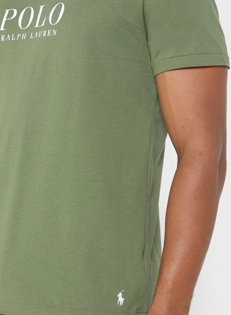 POLO RALPH LAUREN Logo Crew Neck T-Shirt