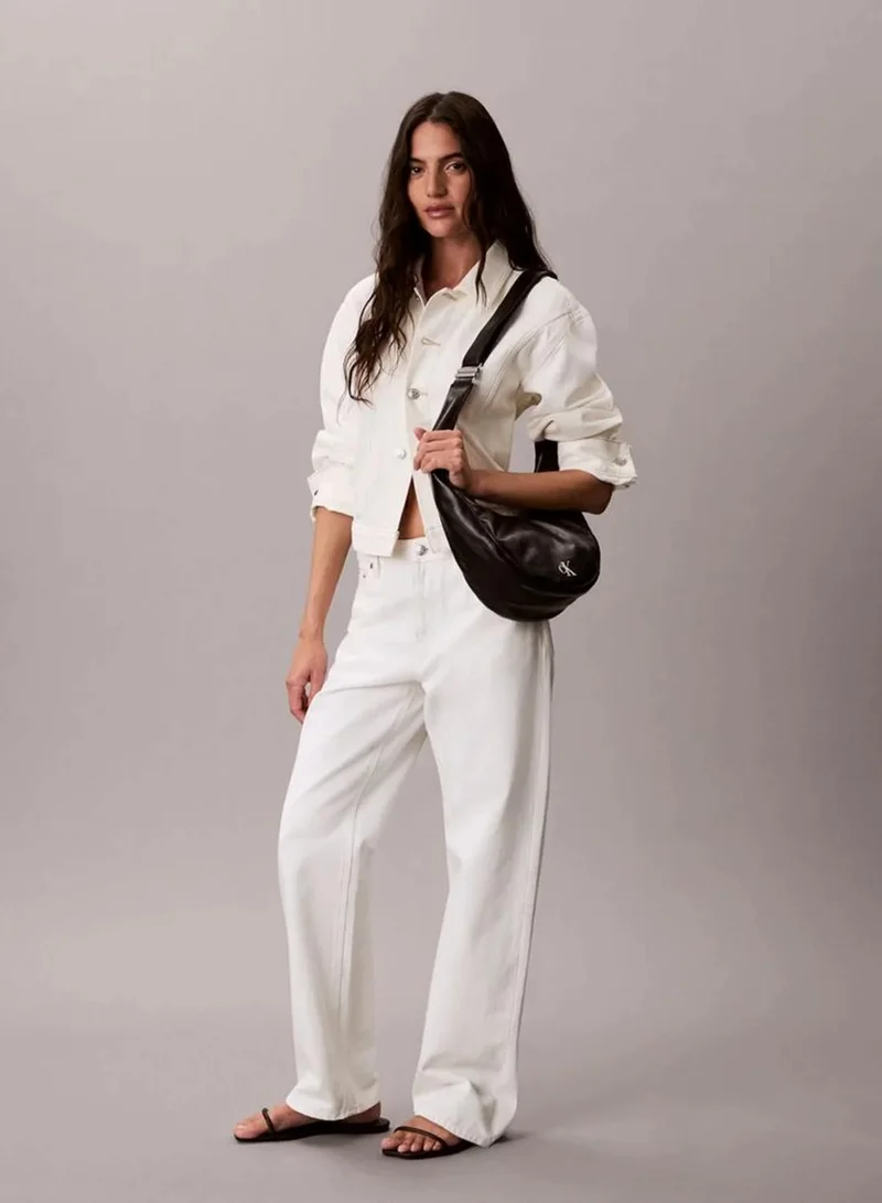 Calvin Klein Black Convertible Small Hobo Bag for Women | Best Price UAE