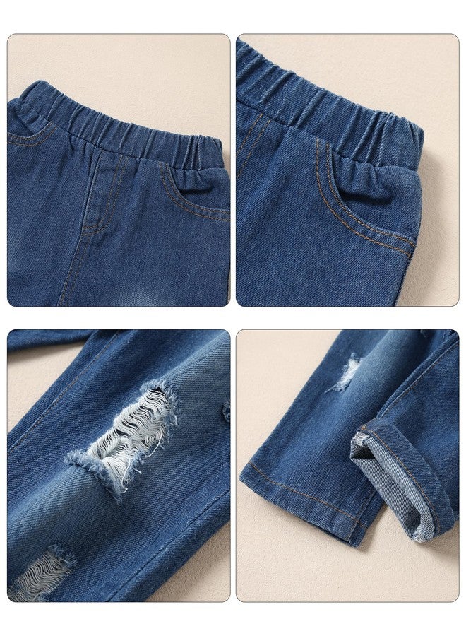 WESIDOM Toddler Boy Clothes Long Sleeve Collared Plaid Shirts Jacket Ribbed Jeans Pants with Pockets Set 3T 4T 5T Size 6 Toddlers Boys Fall Outfits 12 18 24M Baby Clothing - Image 5