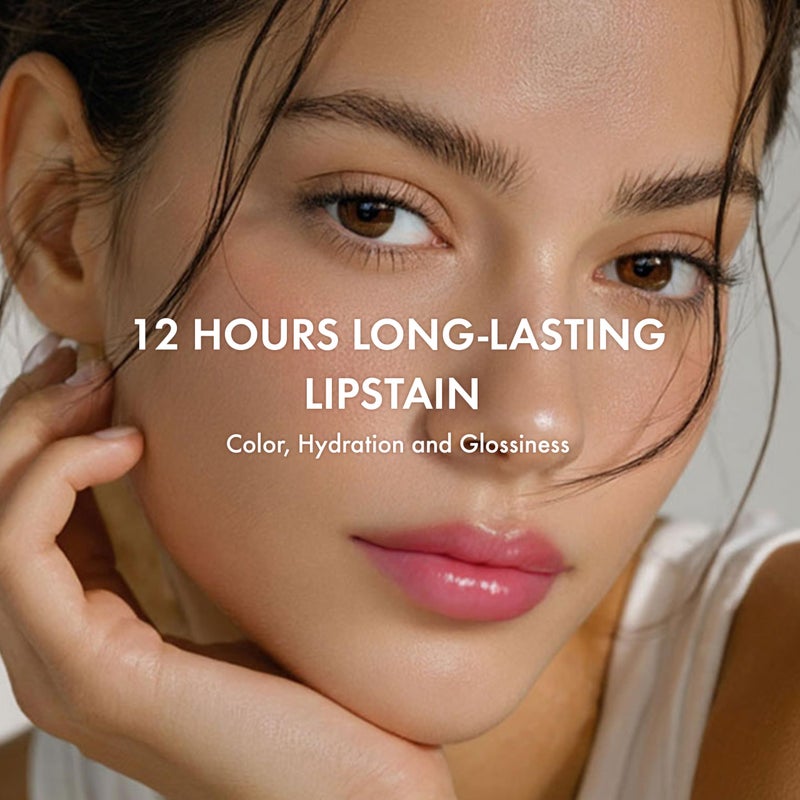 Amuse Seoul Jel-Fit Tint (05 Oat Fig) | Korean Jelly Lip Tint, Long-Lasting Lip Stain, Hydrating & Glossy, Hyaluronic Acid for Smooth Moisturized Lips, High Pigmentation, Vegan - Image 3