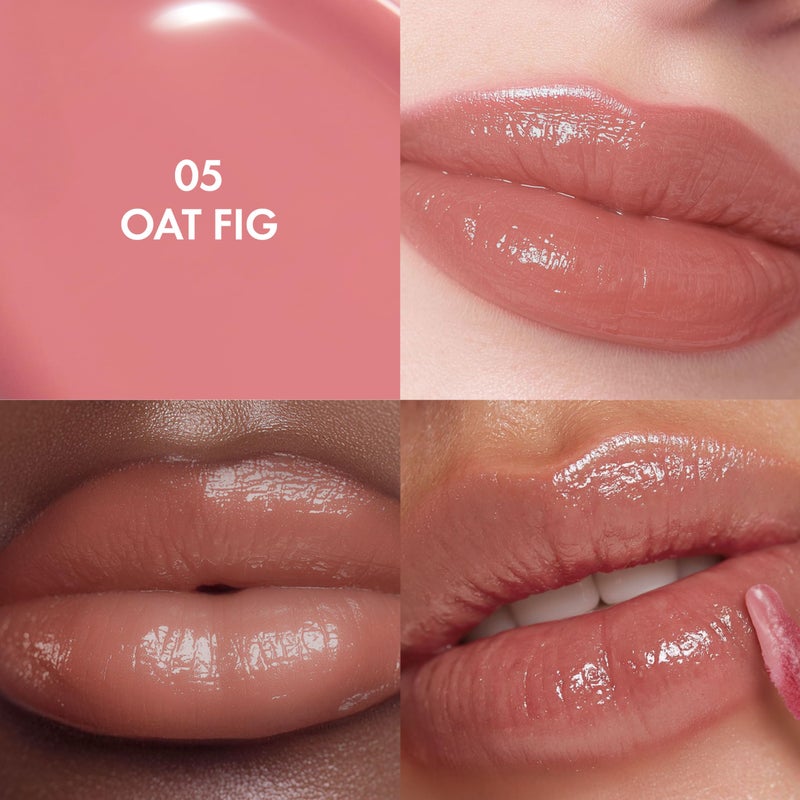 Amuse Seoul Jel-Fit Tint (05 Oat Fig) | Korean Jelly Lip Tint, Long-Lasting Lip Stain, Hydrating & Glossy, Hyaluronic Acid for Smooth Moisturized Lips, High Pigmentation, Vegan - Image 2