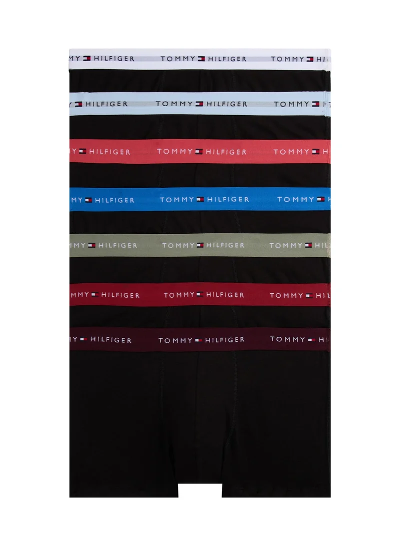 TOMMY HILFIGER 7-Pack Signature Logo Waistband Trunks