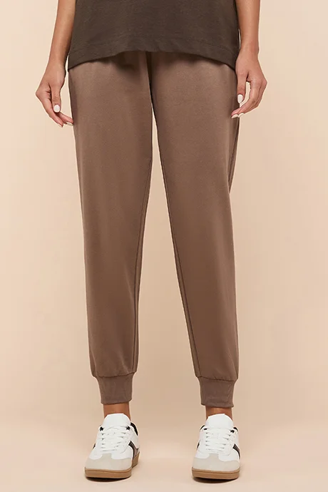 أر أند بي Solid Joggers with Drawstring Waist