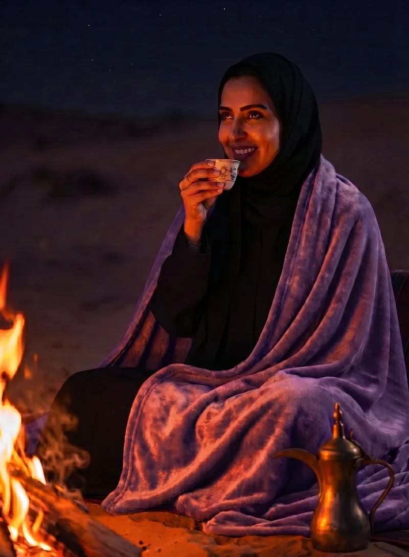 سيد المنسوجات المنزلية بطانية مخمل خفيفه بمقاس مفرد، سلسلة مورا، 350 جم/متر مربع، 230 × 170 سم، صوف إضافي فائق النعومة لجميع فصول السنة، يستخدم كغطاء للسرير بطانيات .
