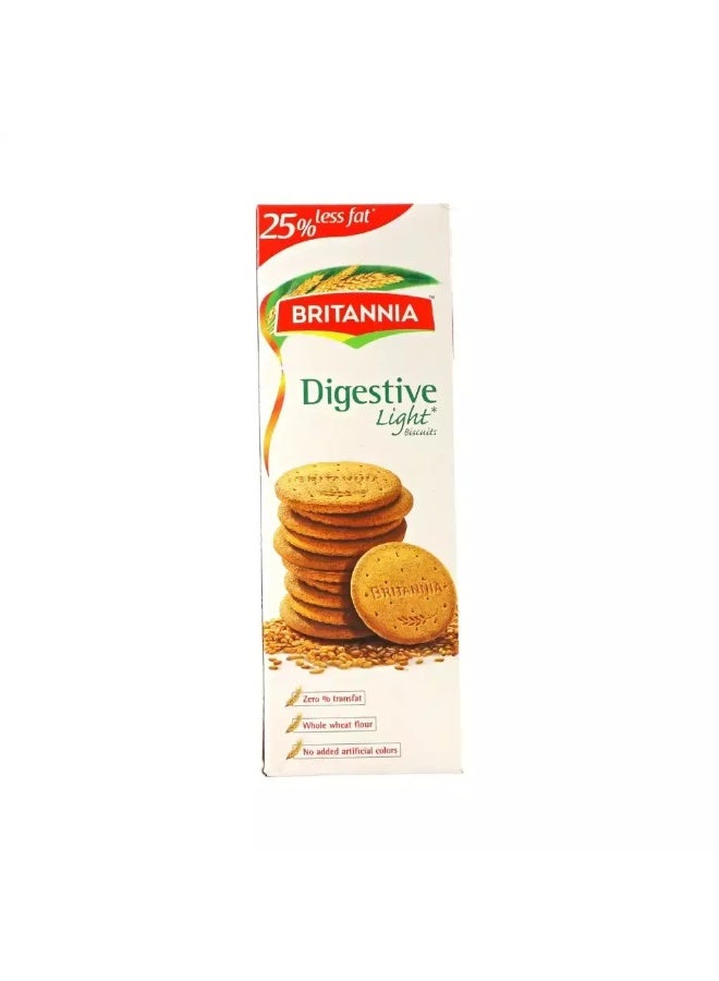 Britannia Britannia Digestive Light Biscuits Whole Wheat Biscuits- 400gms  - Image 3