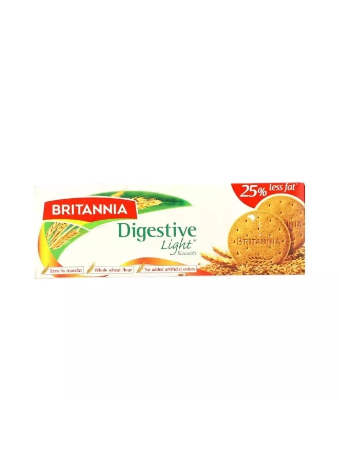 Britannia Britannia Digestive Light Biscuits Whole Wheat Biscuits- 400gms  - Image 1