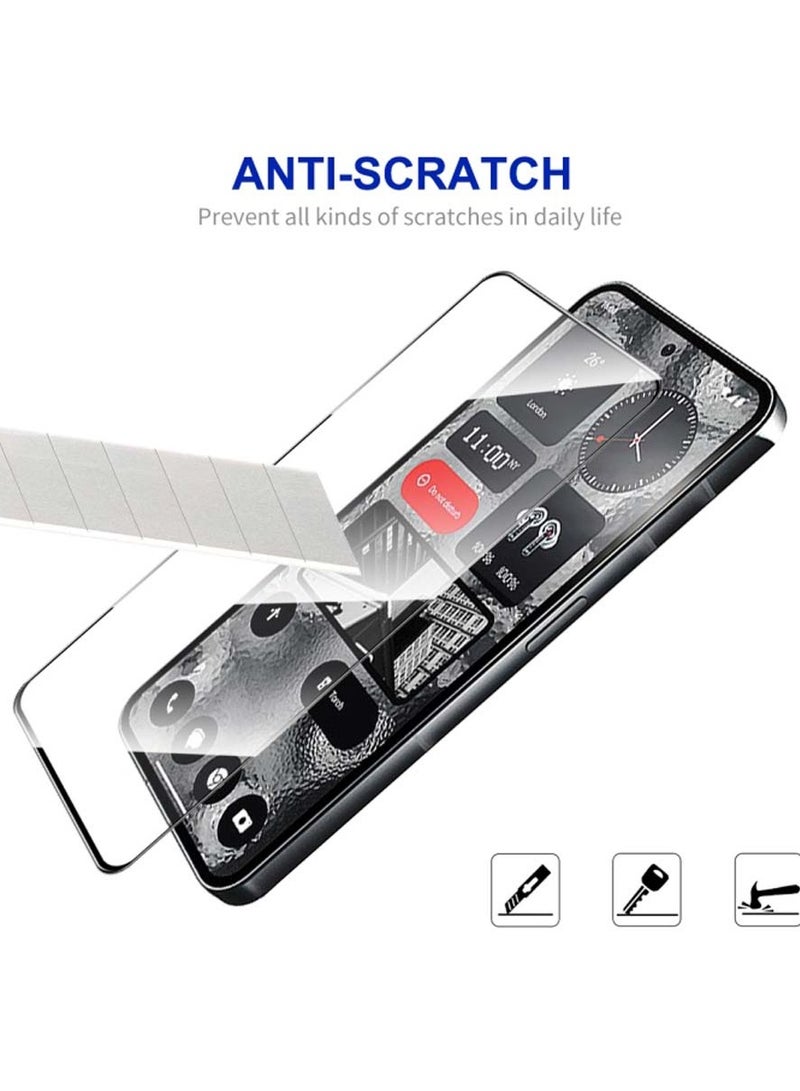 Screen Protector for Nothing Phone 2A Tempered Glass Screen Protector Anti Fingerprint Scratch Resistance Glass for Nothing Phone 2A - Image 4
