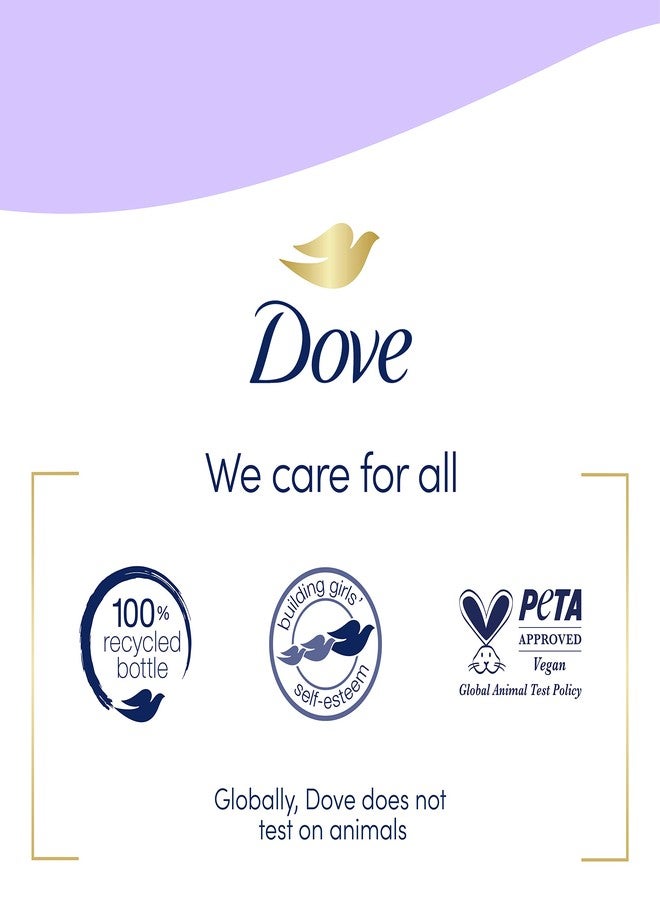 Dove Foaming Hand Wash Lavender & Rice Milk Pack of 4 Protects Skin from Dryness, More Moisturizers than the Leading Ordinary Hand Soap, 10.1 oz - Image 3