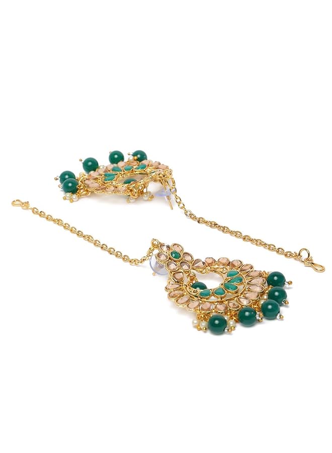 erorex Jewelery Set For Women Green Zpfk9919 - Image 5