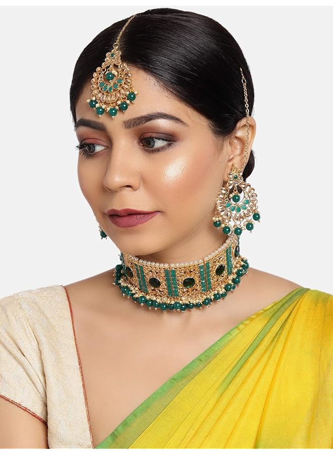 erorex Jewelery Set For Women Green Zpfk9919 - Image 2