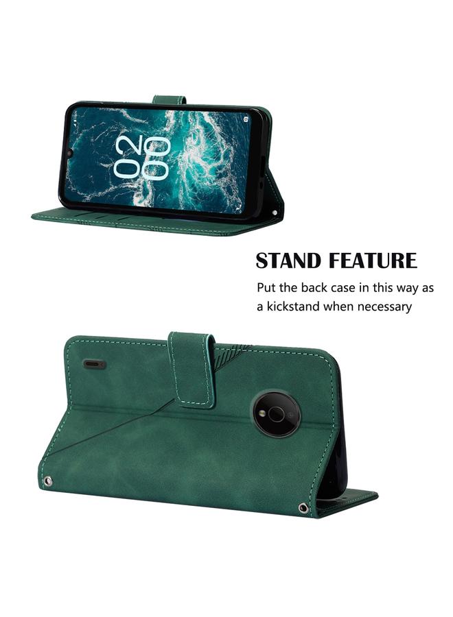 S-TOP Case For Nokia C200 Crossbody 3D Embossed Flip Leather Phone Case - Image 4