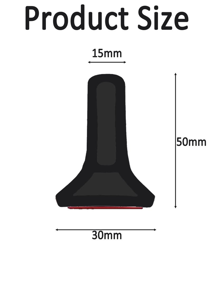 Shower Water Barrier Strip,Collapsible Shower Threshold Water Dam Barrier,Self-Adhesive, for Shower and Water Stopper Keeps Water Inside Water Threshold for Wet and Dry Separation(Black)  - Image 2