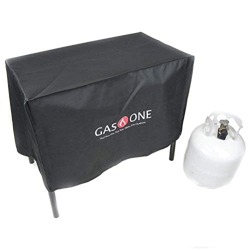 GasOne Gas ONE Two Burner Patio Cover Weather & Dust Resistance Cover for Majority of Double Burners - Image 1