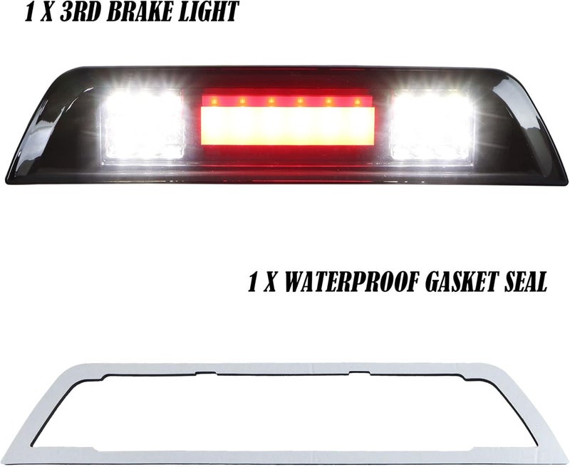 Gubebaili LED Third Brake Light for Toyota Tacoma 2016-2021, Smoke Lens - Image 5