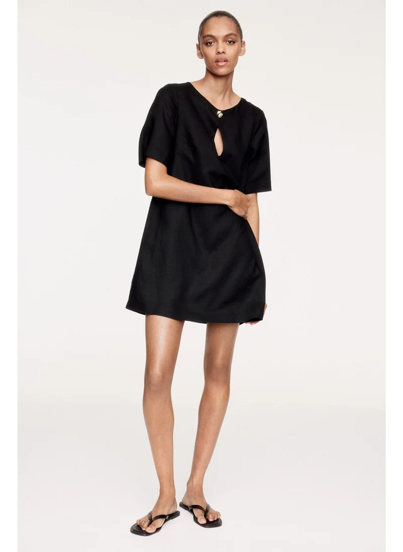 H&M Linen-blend dress