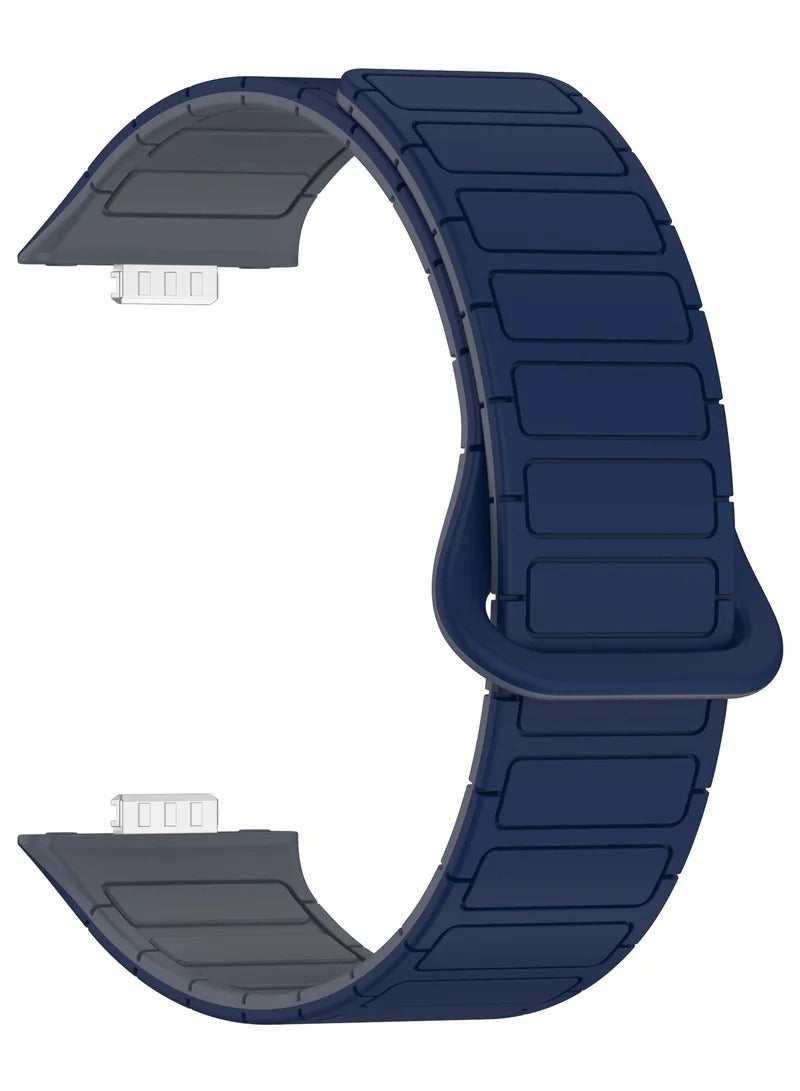 Silicone Sport Watch Strap/Magnetic Suction Watchband for HUAWEI Watch Fit 3/Fit 4/Fit 4 Pro/Fit 5 Smartwatch - Image 1