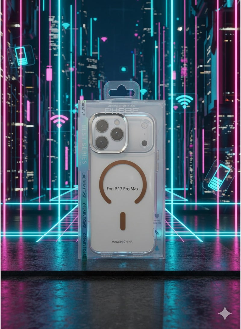 iPhone 17 Pro Max Magnetic Protective Case – Shockproof, Slim Fit, MagSafe Compatible - Image 2