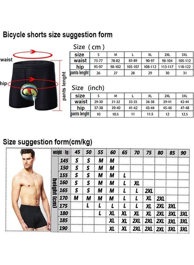 NIBEMINENT Underwear Bicycle Mountain MTB Shorts  - Image 2