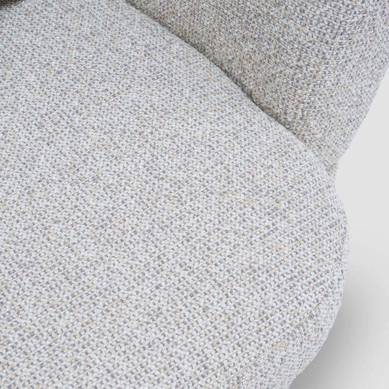 AL HUZAIFA FURNITURE Philomena Bucket Accent Chair, Upholstered In Fabric - Image 4