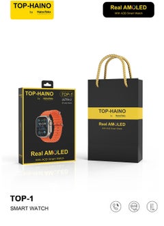 Haino Teko TOP 1 Full Screen Real AMOLED Display 3 Pair Straps Wireless Charger for Ladies and Gents  - Image 2