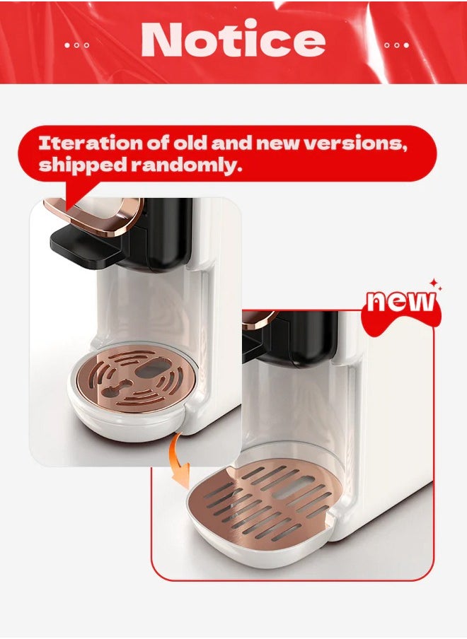 HiBREW - New 5 in 1 Capsule Coffee Machine With 7 Levels Water Volume Adjustment Black - Image 1