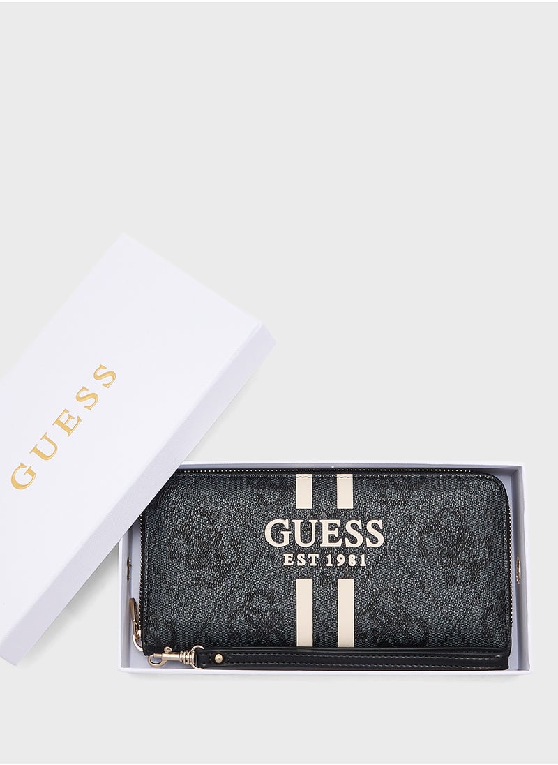 GUESS LAUREL II SLG LARGE ZIP AROUND  - Image 5
