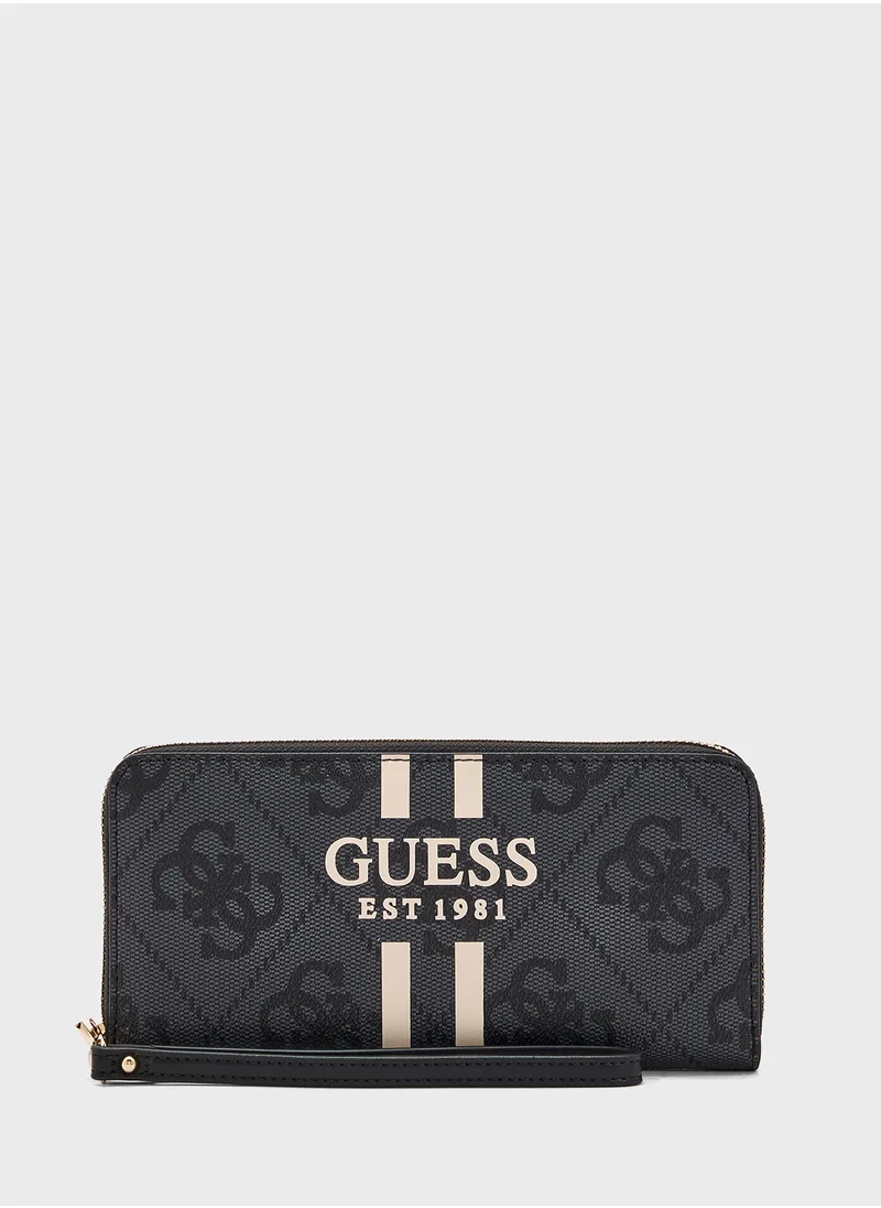 GUESS LAUREL II SLG LARGE ZIP AROUND