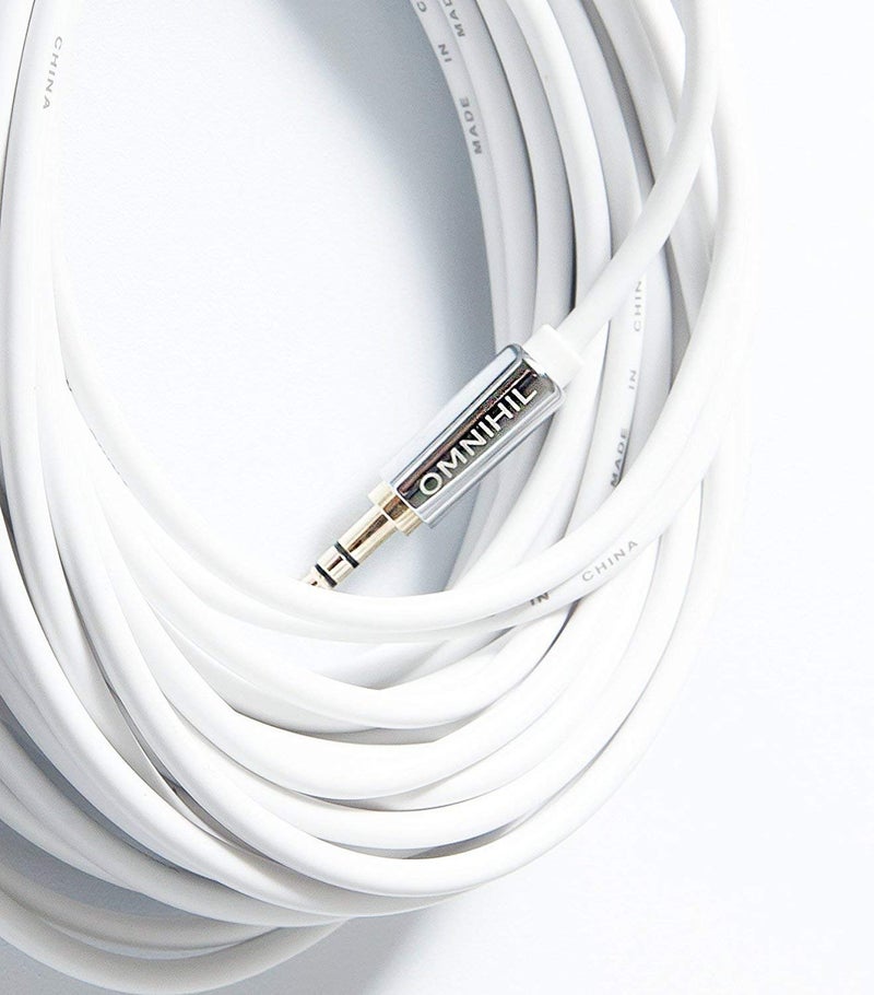 OMNIHIL 30 Feet Auxillary AUX Cable Compatible with JBL PARTYBOX 310 - Image 3