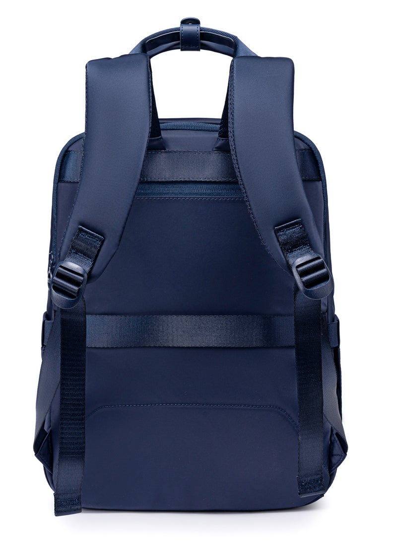 شانتريا حقيبة ظهر نايلون نسائية مقاومة للماء متعددة الوظائف مضادة للسرقة للاستخدام اليومي والمكتبي والمدرسي - Image 2