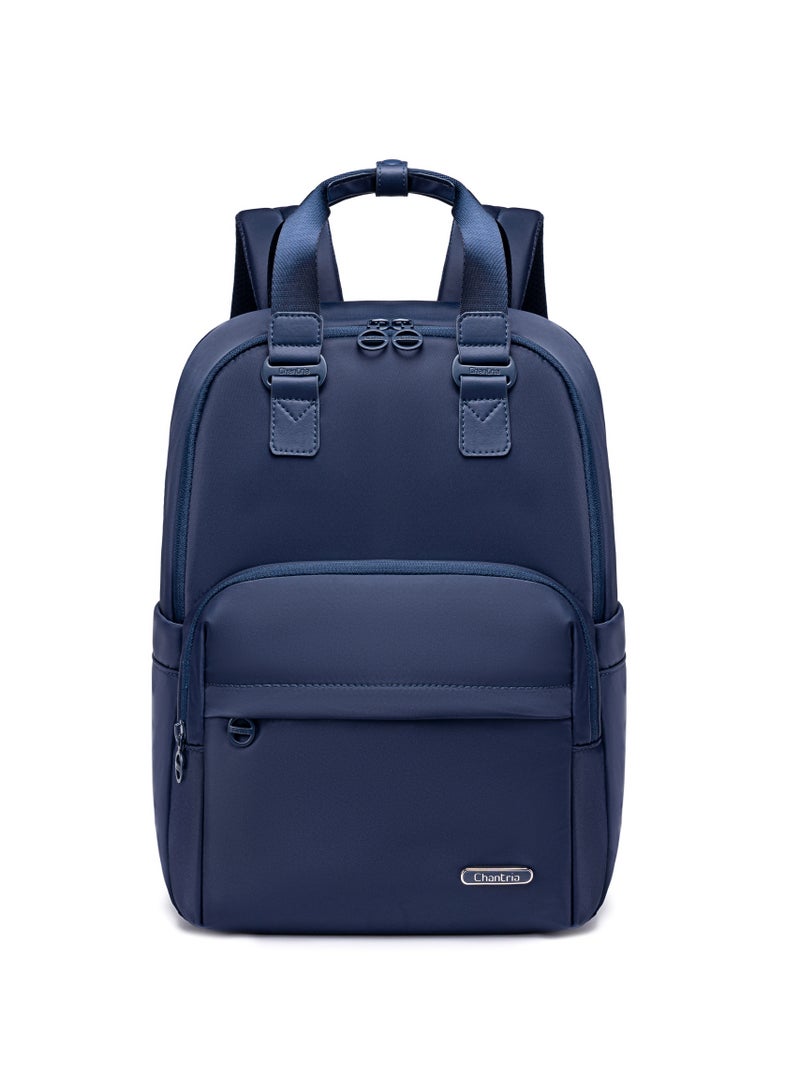 شانتريا حقيبة ظهر نايلون نسائية مقاومة للماء متعددة الوظائف مضادة للسرقة للاستخدام اليومي والمكتبي والمدرسي - Image 5