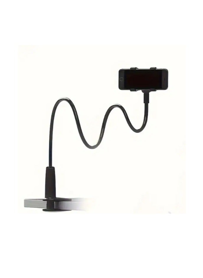 فيو حامل جوال مرن قابل للتثبيت فى اى مكان ,قابل للتوسعة من الجوانب ليلائم أى جوال , ابيض واسود - Image 1