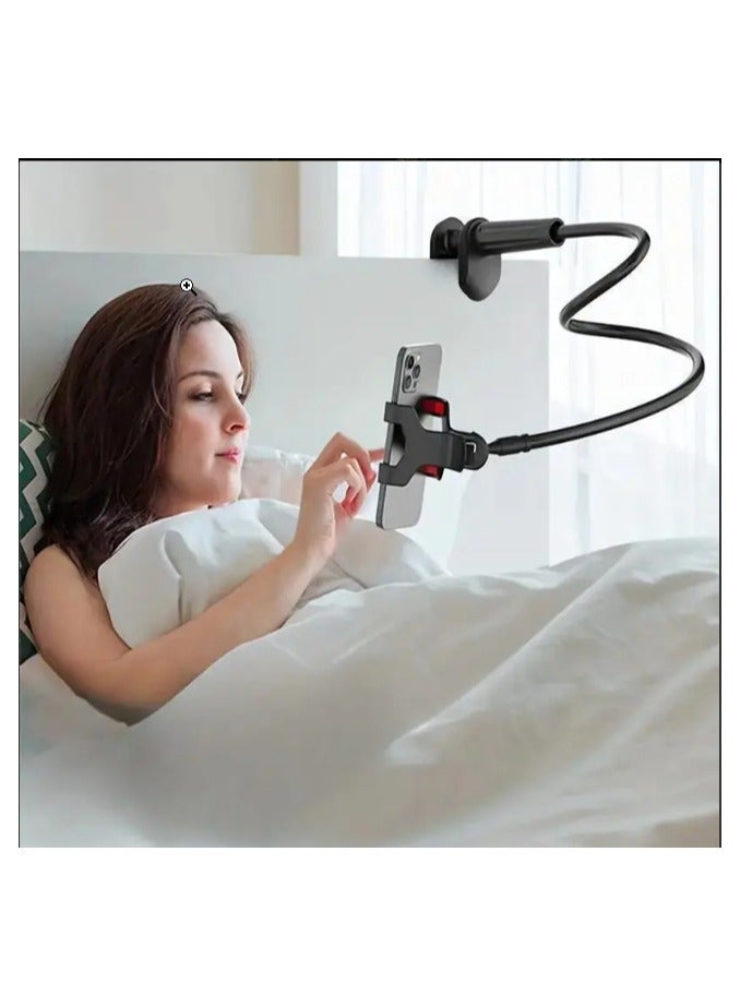 فيو حامل جوال مرن قابل للتثبيت فى اى مكان ,قابل للتوسعة من الجوانب ليلائم أى جوال , ابيض واسود - Image 5