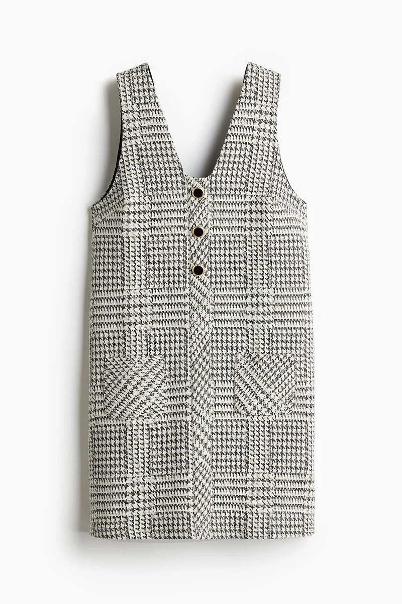 H&M Houndstooth Mini Dress