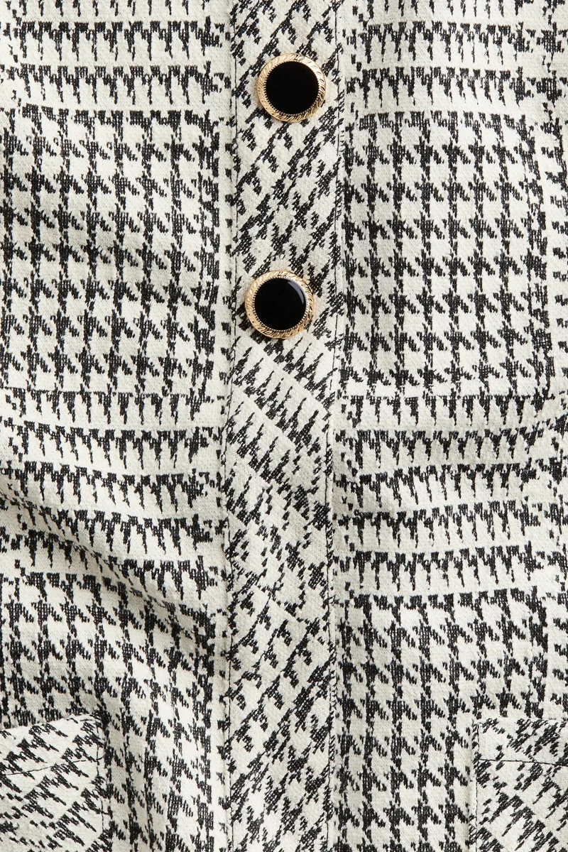 H&M Houndstooth Mini Dress